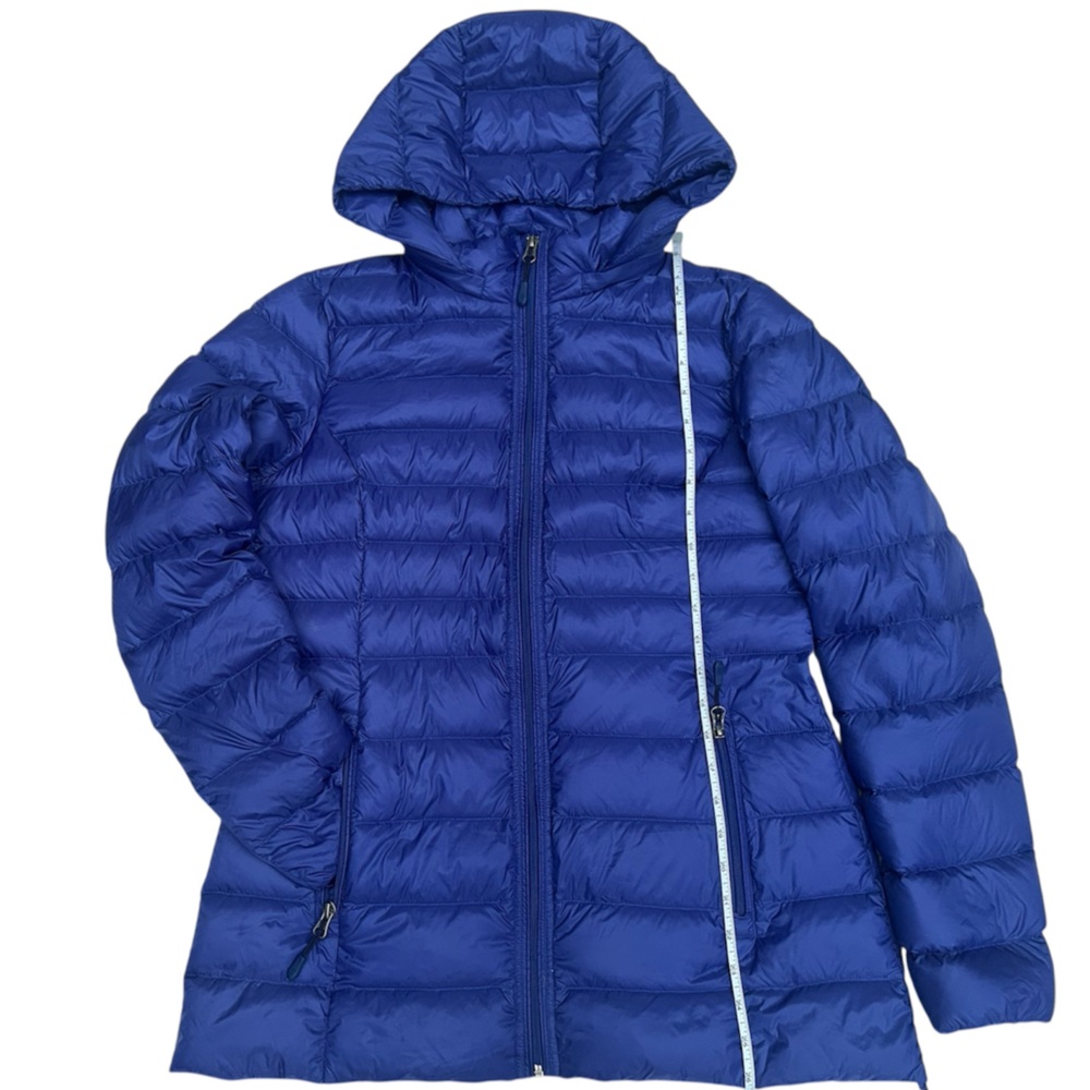32 DEGREE NWOT Women’s Packable Hooded Lightweight Water Resistant Blue Puffer - Picture 3 of 13